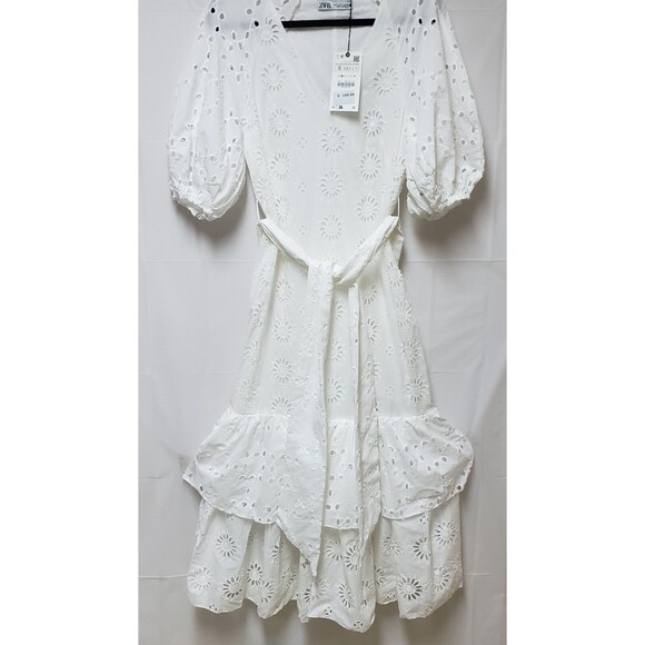 ribbon lace dress Women's Alexis Sheath Ribbon Lace Midi Dress XS/S/M/L/Customize Beige MEAN BLVD, Beige / XS main image 1